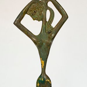 Escultura Art Decó Afrodita Dama con Dorso Desnudo - 38 cm - imagen 2
