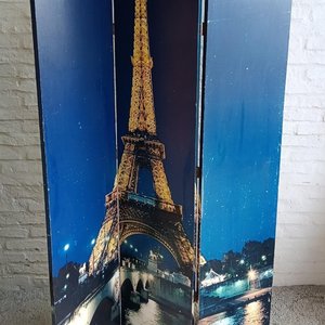 Biombo Decorativo Torre Eiffel 1.80 x 1.20 Metros - imagen 3