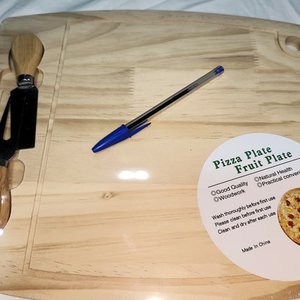 Tabla de Madera para Picadas con Set de Cuchillos para Queso - imagen 2
