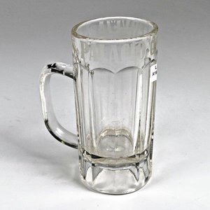 Jarra de Cerveza "Palacio de la Cerveza" Vidrio Transparente - imagen 1