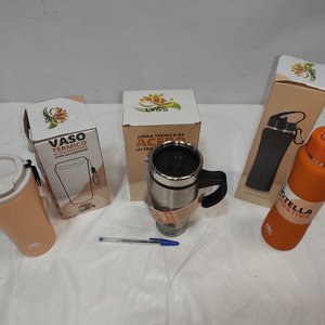 Vasos Térmicos Botella Caramañola de Acero Inoxidable Nuevos en Caja - imagen 3