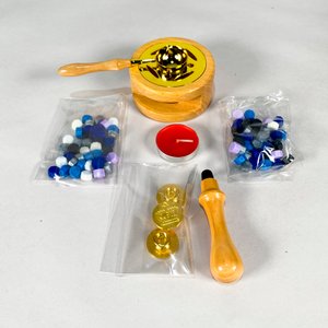 Kit de Sello de Cera con Accesorios y Vela Roja - imagen 2