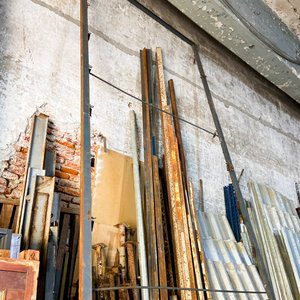 Estructura Metálica y Caños de Construcción en L - imagen 3