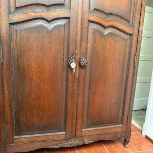 Ropero Provenzal de Madera Roble con Llaves - imagen 3