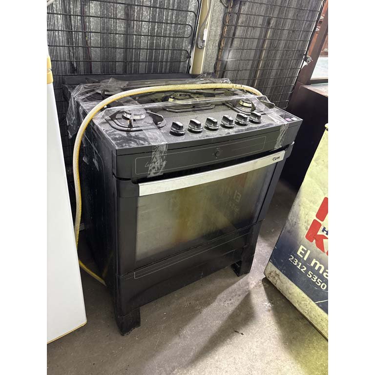 Lote siguiente: Cocina a gas marca Tem con 5 hornallas
