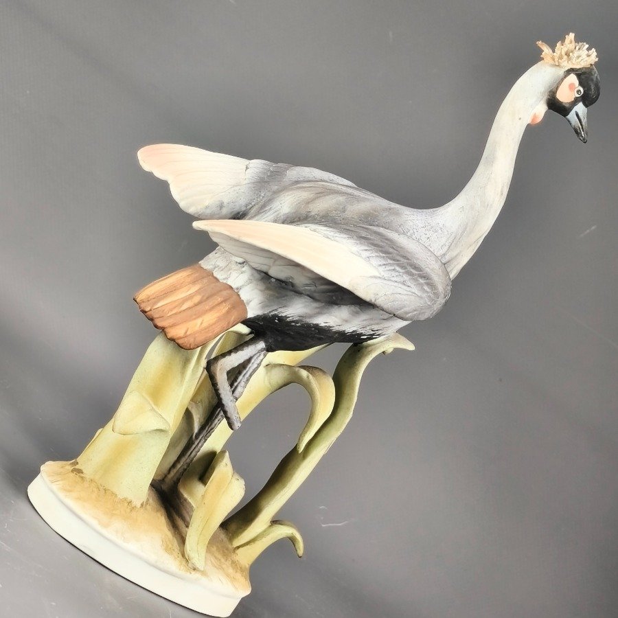 Figuras de pájaros y grullas de porcelana - imagen 12