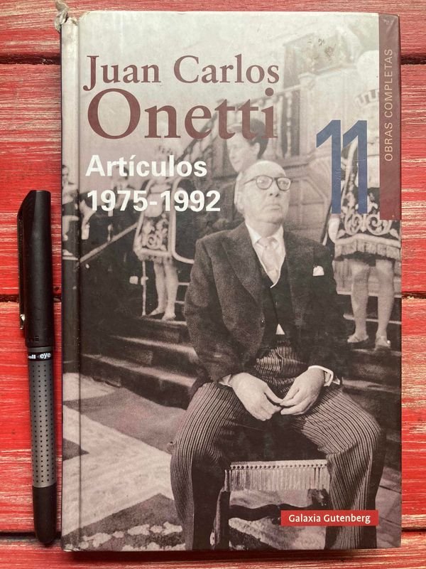 Libro de Juan Carlos Onetti - Articulos 1975-1992 - imagen 1