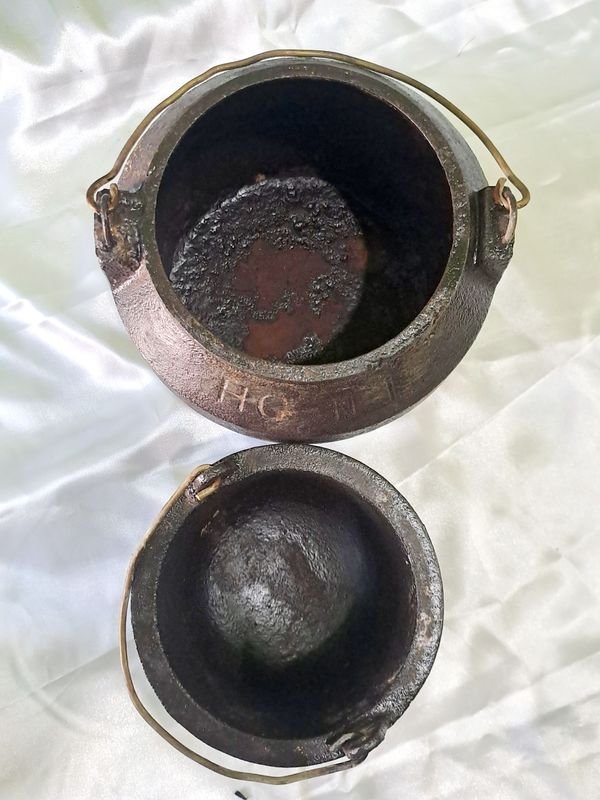 Antiguo Colero de Hierro Fundido Modelo HO-N1 en Excelentes Condiciones - imagen 5