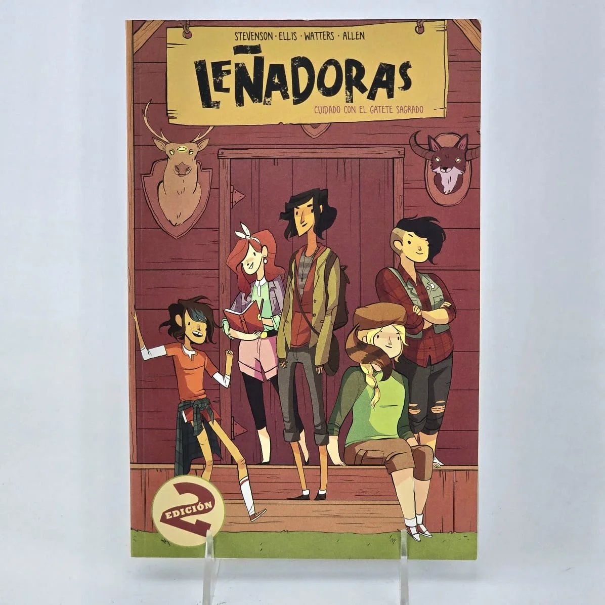 Historieta "Leñadoras: Cuidado con el Gatete Sagrado" Edición 2