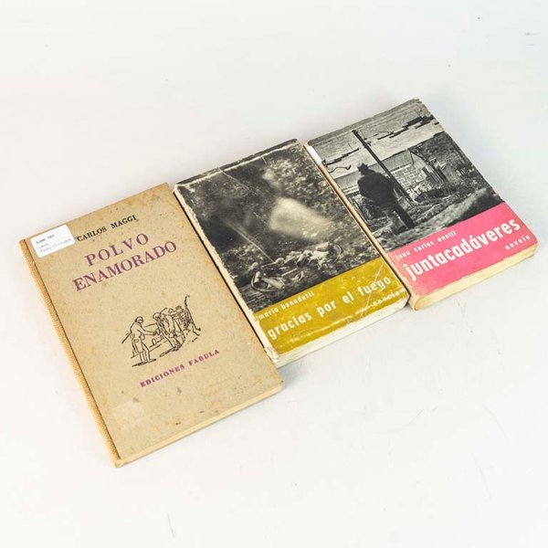 Trilogía de Libros Uruguayos: Polvo Enamorado, Gracias por el Fuego y Juntacadáveres - imagen 1