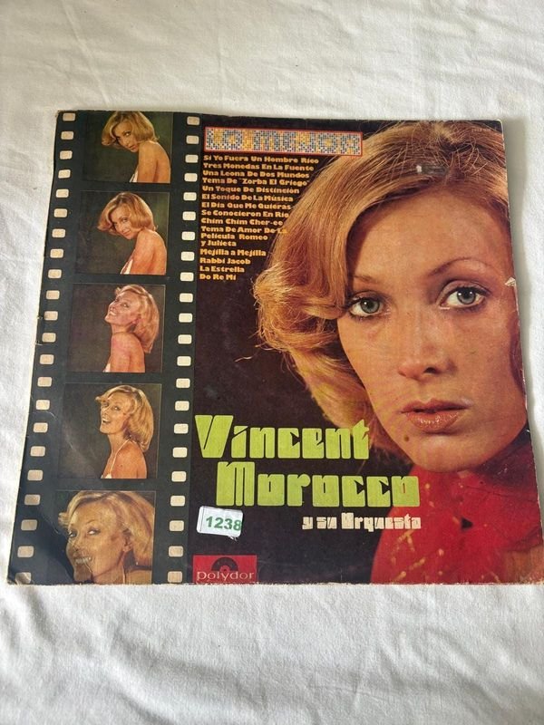 Vinilo Vincent Morocco y su Orquesta "Lo Mejor" Polydor