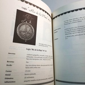 Catálogo de Medallas Masónicas Tomo II - Pedro D. Lozano Nell (1992) - imagen 5