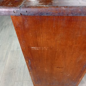 Mesita Auxiliar de Madera Pino con Estante - imagen 8
