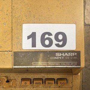 Lote de 2 Calculadoras con Impresora Casio y Sharp - imagen 5