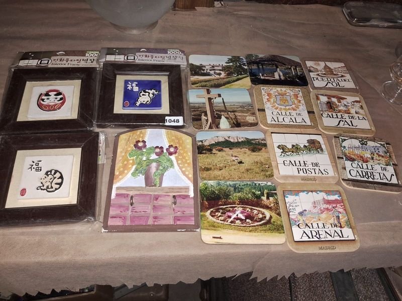Lote siguiente: Colección de Minicuadros con Diferentes Motivos y Diseños