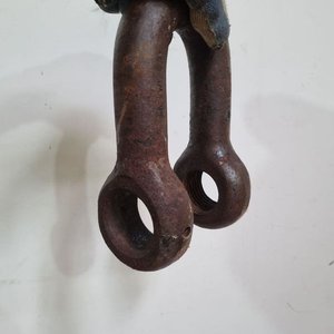 Set de 2 Piezas de Izaje Pesado en Hierro Oxidado - imagen 4
