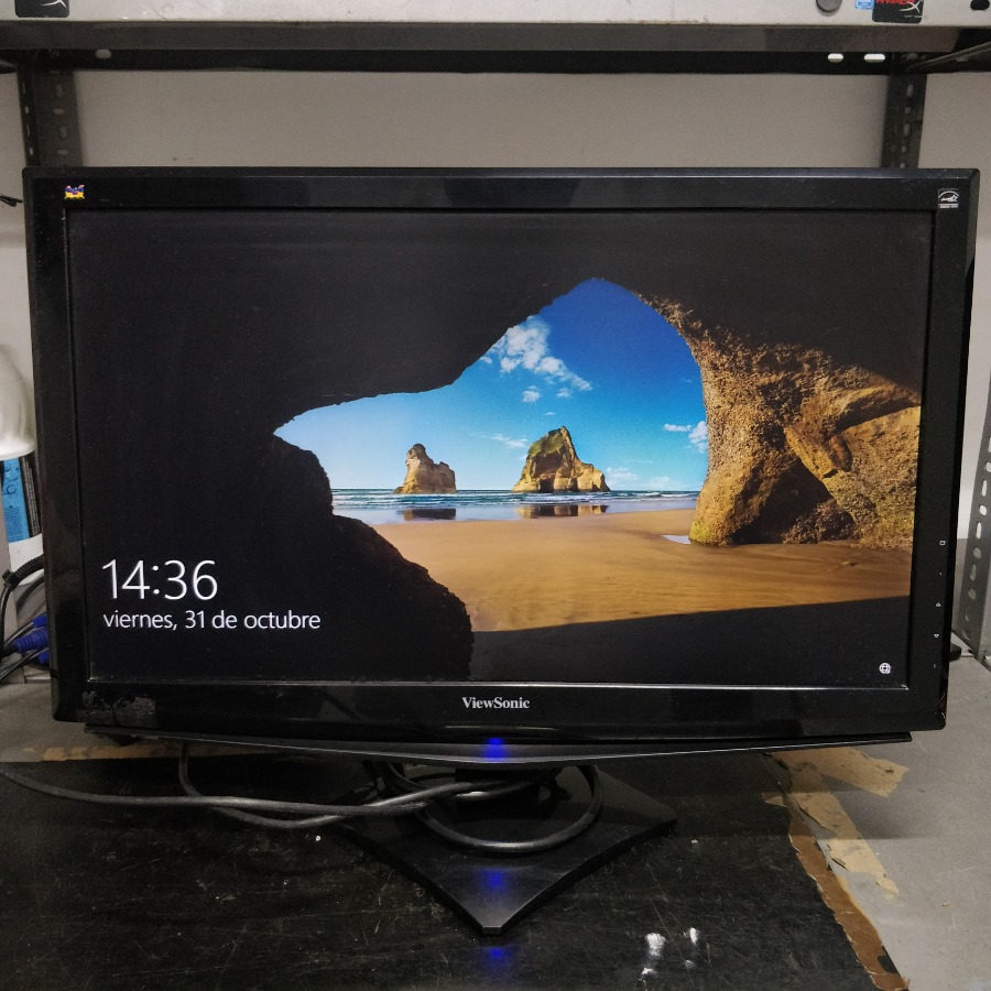 Lote siguiente: Monitor Viewsonic VA2248M 22" - Equipo de Computación