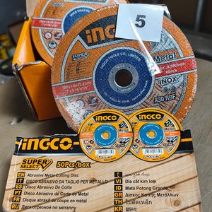 Lote de Discos Abrasivos Ingco para Metal - imagen 3