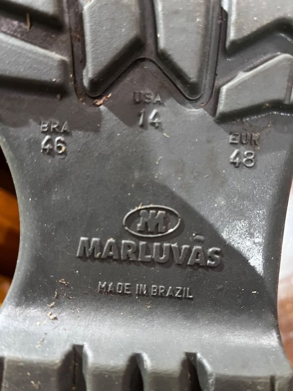 Par de Zapatos de Seguridad Punta de Acero Marluvas Talle 46
