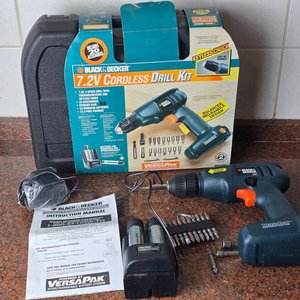 Lote siguiente: Taladro Inalámbrico Black & Decker 7.2V Cordless Drill Kit