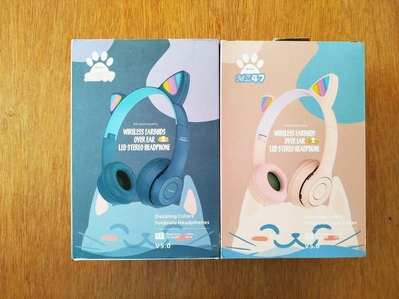 Vincha gatito Led Bluetooth Azul - Accesorios para Vehículos - imagen 2