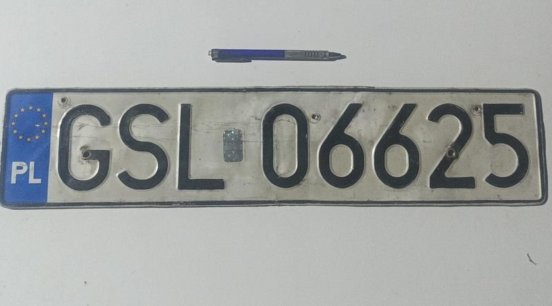 Lote anterior: Matrícula original de Polonia - Licencia de coche antigua