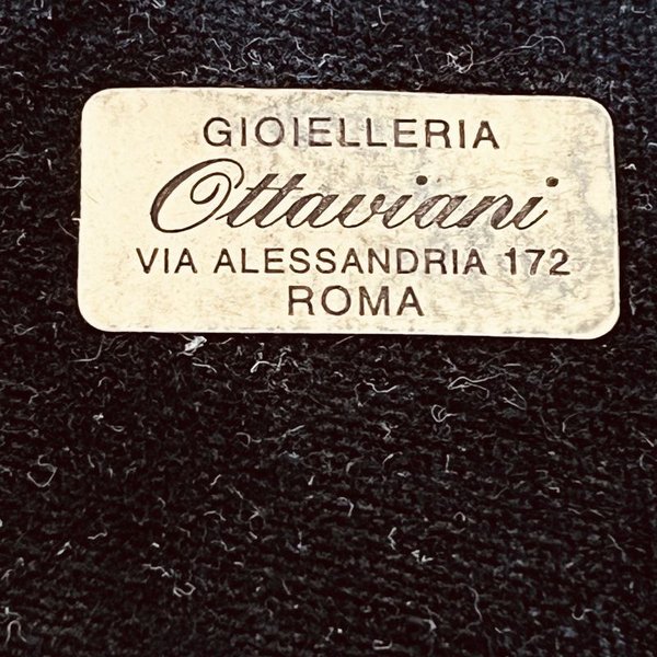 Porta foto Italiano de Roma en madera y plata con diseño en relieve - imagen 5