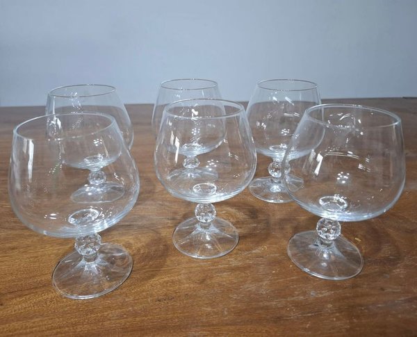 Cristales de Cognac con Talla de Diamante - imagen 1