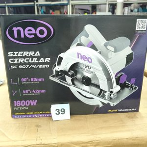 Sierra Circular Neo SC 907/4 220V 1600W con Base y Protector - imagen 1
