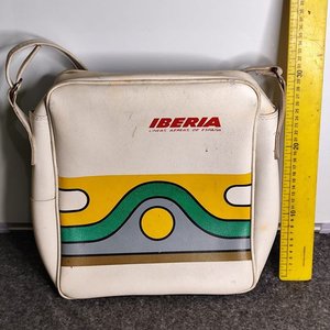 Bolso Bandolera Iberia Líneas Aéreas de España Vintage - imagen 3