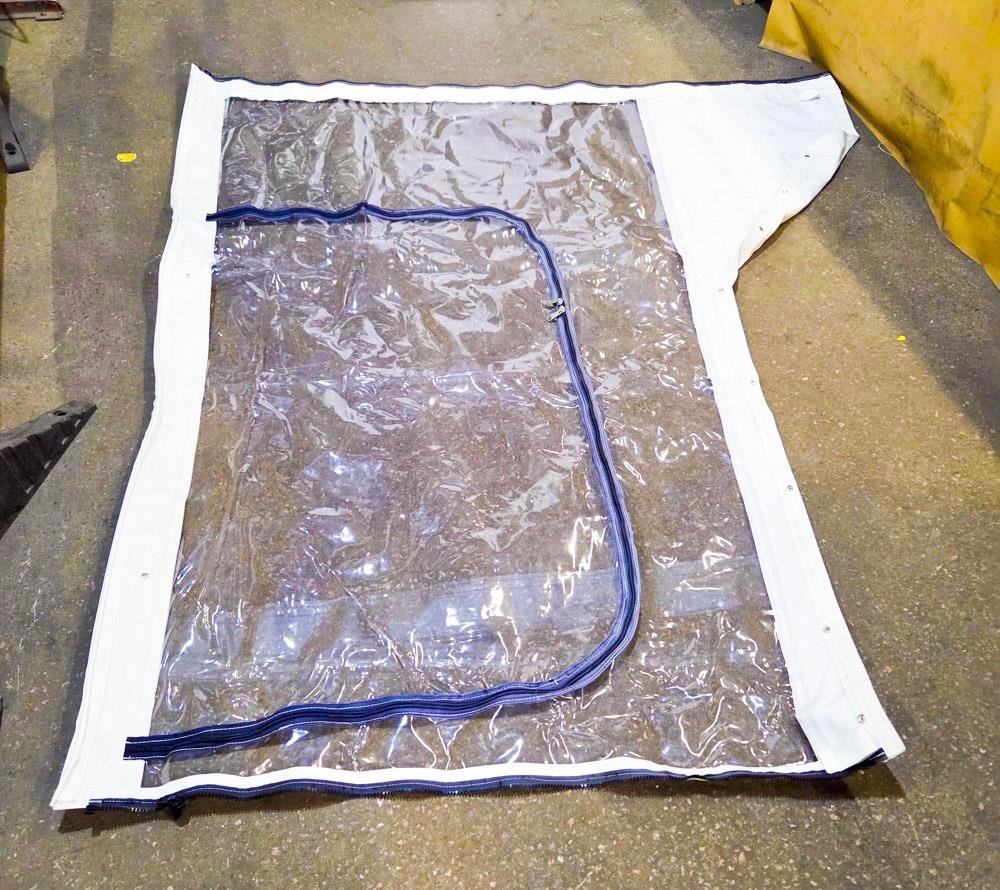 3 Protectores Plásticos Tipo Toldo de Diferentes Formas