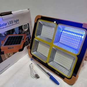 Foco LED Solar Recargable Multifunción con Valijas Nuevo en Caja - imagen 4