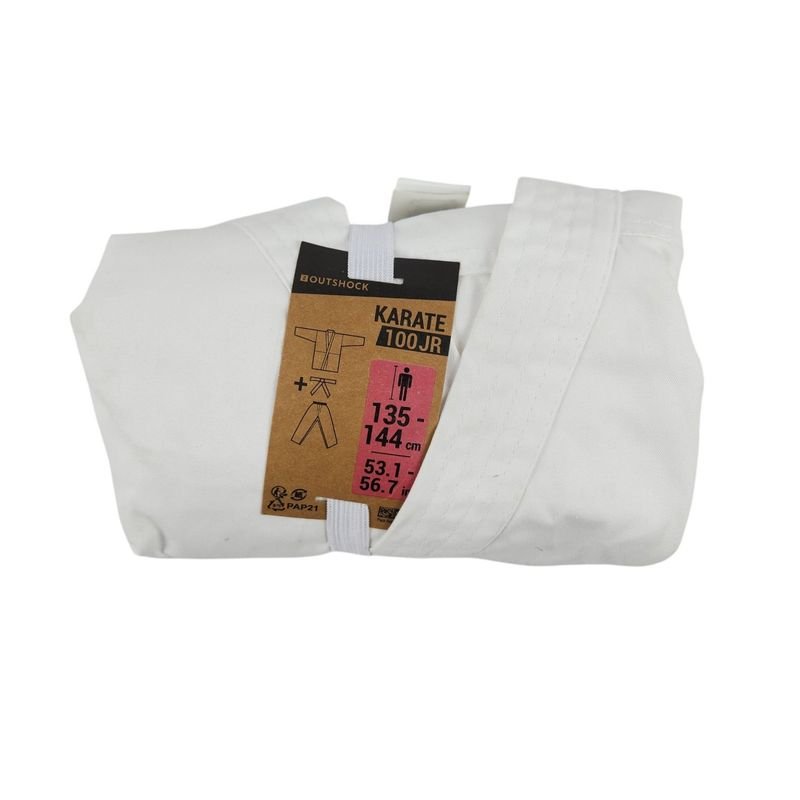 Kimono de Karate Junior Blanco Boutshock 135-144cm