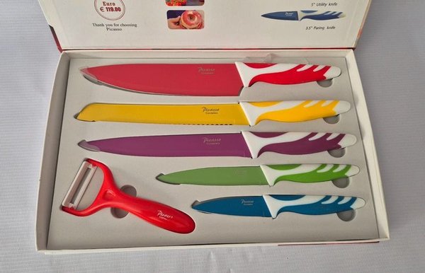 Set de Cuchillos de Cocina Picasso Germina con Revestimiento Antiadherente - imagen 2