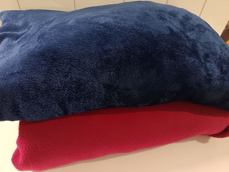 Dos Mantas de Polar para Cama de 2 Plazas