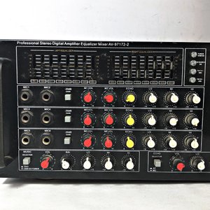Amplificador Mixer "Super Sonic" Profesional con Ecualizador - imagen 2