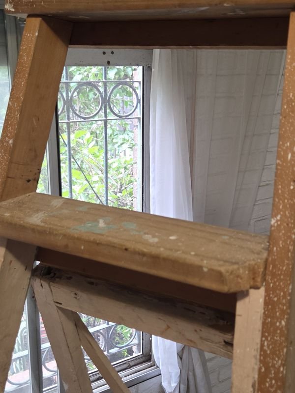 Escalera en madera extendible para uso doméstico - imagen 4