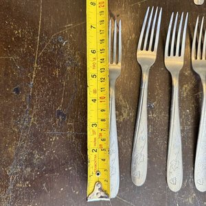 Juego de Cubiertos de Acero Grabado - 33 Piezas - imagen 5