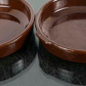 Set de 2 Cazuelas de Barro Marrón - imagen 2