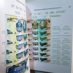 Catálogo de Billetes del Uruguay 1967-2008 con Variantes de Firmas por Ramón Rodríguez Hernández - imagen 7