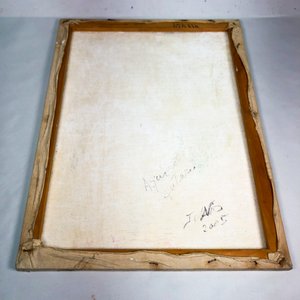 Cuadro al Óleo: Mujer Embarazada, 60 x 45 cm - imagen 4