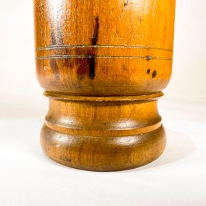 Mortero y mano de madera vintage - imagen 2
