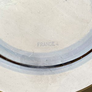 Seis Platos Hondos de Vidrio Francés Ambar - Diámetro 19 cm - imagen 3