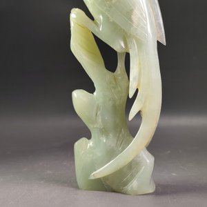 Figura de Ave en Jade, 27cm de Alto - imagen 9