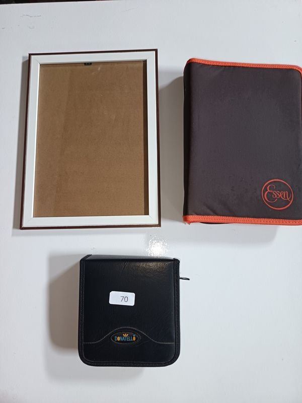 Portarretrato Grande, Estuche para Recetas y Estuche CD Donatello