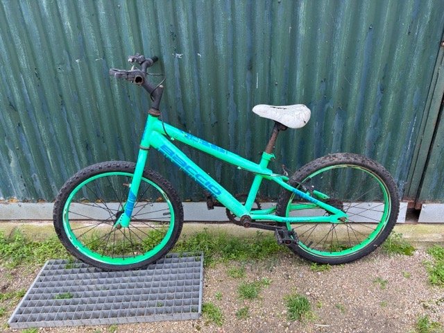 Bicicleta Infantil Rodado 20 Color Turquesa