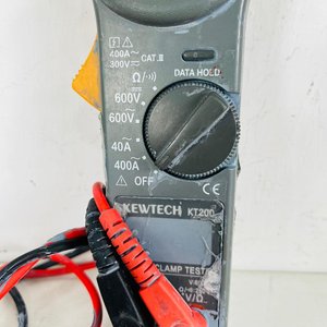 Pinza Amperimétrica Digital Kewtech KT200 con Cables de Prueba - imagen 2