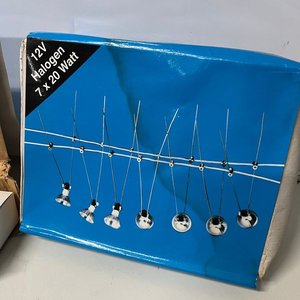 Aplique de Luz con 7 Focos Dicroicos Halógenos 12V 20W - imagen 2