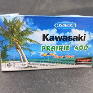 Cuatriciclo Kawasaki Prairie 400 Welly Escala 1:19 - imagen 6