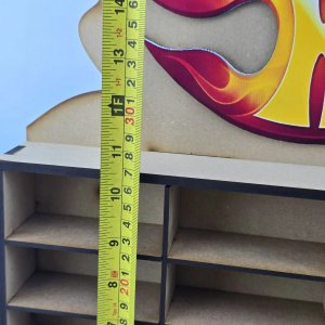 Repisa Exhibidora para 30 Hot Wheels con Logo - imagen 6